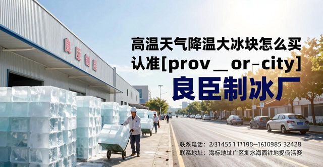 高温天气降温大冰块怎么买 认准武汉良臣制冰厂