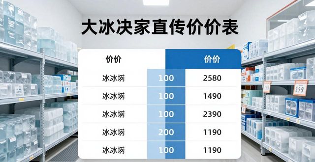 大冰块批发厂家怎么选？武汉直供渠道靠谱吗