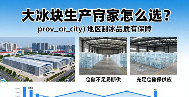 大冰块生产厂家怎么选？武汉地区制冰品质有保障