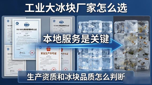 工业大冰块厂家怎么选？武汉本地服务是关键
