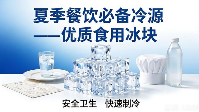 武汉食用冰块销售，夏季餐饮必备的冷源选择